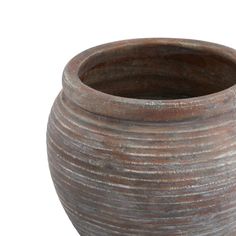 Siena Brown Diameter Rimmed Plant Pot alternative