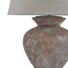 Siena Brown Round Table Lamp With Linen Shade alternative