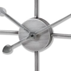 Silver Heart Skeleton Wall Clock alternative