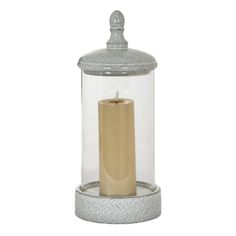 Sona Large Hurricane Lantern With Lid alternative