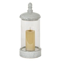 Sona Medium Hurricane Lantern With Lid alternative