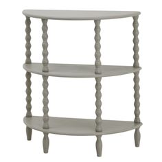 The Camden Collection Half Moon 3 Tier Table alternative