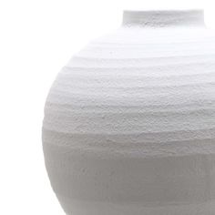 Tiber Large Matt White Ceramic Vase alternative