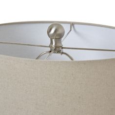 White Ceramic Ginger Jar Lamp With Linen Shade alternative