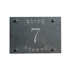 Personalised Slate House Sign