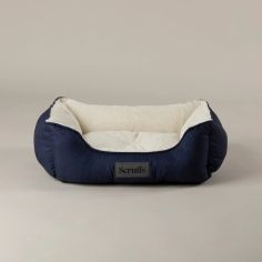Scruffs Wilton Box Dog Bed - Navy Blue alternative
