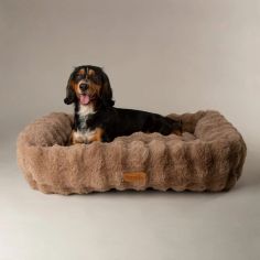 Scruffs Alpine Box Dog Bed - Taupe
