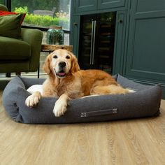 Scruffs Eden 100% Recycled Box Dog Bed - Charcoal Grey alternative