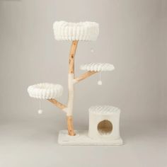 Scruffs Alpine Pyrenees Cat Tree - Cream