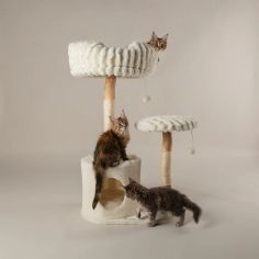 Scruffs Alpine Colorado Cat Tree - Cream alternative