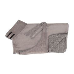 Scruffs Expedition Deluxe Noodle &amp; Microfibre Dog Drying Coat - Storm Grey