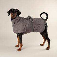 Scruffs Expedition Deluxe Noodle &amp; Microfibre Dog Drying Coat - Storm Grey alternative