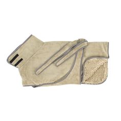 Scruffs Expedition Deluxe Noodle &amp; Microfibre Dog Drying Coat - Khaki Green