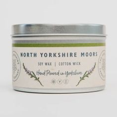 North Yorkshire Moors Large Tin Soy Wax Candle