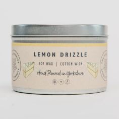 Lemon Drizzle Large Tin Soy Wax Candle