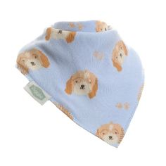 Cockapoo Dog Print Baby Bib