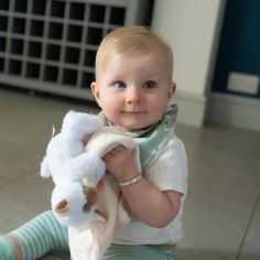 Sheep Plush Comforter Baby Blanket alternative