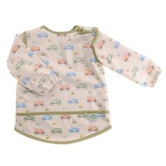 Farm Vehicles Coverall Feeding Baby Bib alternative