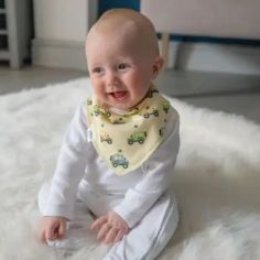Farm Vehicles Baby Bib alternative