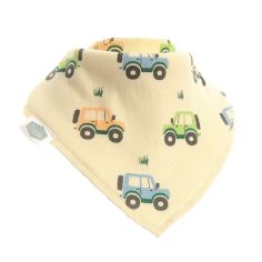 Farm Vehicles Baby Bib