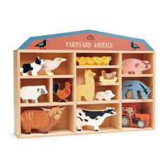Tender Leaf Farmyard Animals and Shelf Collectables Set