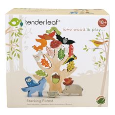 Tender Leaf Stacking Forest Wooden Toy alternative