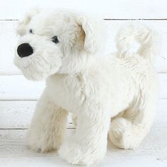 Jomanda Puppy Dog Plush Toy in Cream 20cm alternative