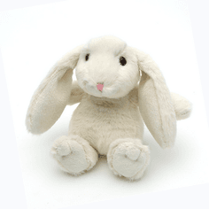 Jomanda Bunny Mini Plush Toy in Cream 14cm alternative