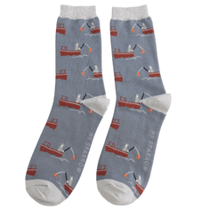 Mr Sparrow Men's Gone Fishing Matchbox Socks alternative