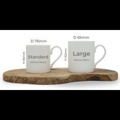 I'd Rather Be Farming Bone China Mug alternative