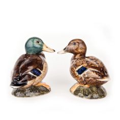 Quail Ceramics Mallard Duck Salt &amp; Pepper Shaker Pots alternative