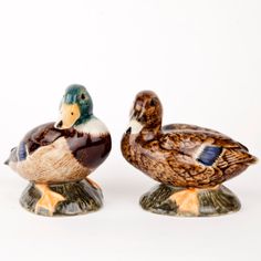 Quail Ceramics Mallard Duck Salt and Pepper Set alternative