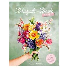 The Bouquet in a Book - Spring Flowers Papercraft Kit