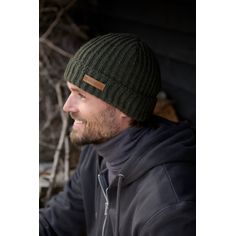 Pachamama Moss Merino Fisherman Beanie Hat alternative