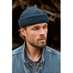 Pachamama Spruce Merino Fisherman Beanie Hat alternative