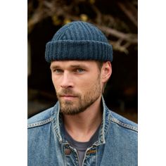 Pachamama Spruce Merino Fisherman Beanie Hat