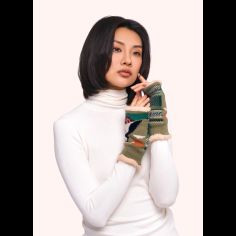 Powder Puffin Moss Wrist Warmers alternative