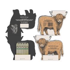 Highland Cow Seedsticks Grow Your Own Wildflower Mix