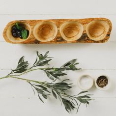Selbrae House Olive Wood Nibbles Tray alternative