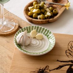 Selbrae House Green Stripe Ceramic Garlic Grater alternative