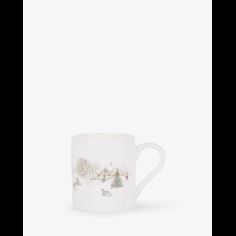 Sophie Allport Snowy Village Mini Mug Bauble alternative