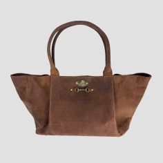 Grays Olivia Handbag in Hunter Leather with Snaffle Bit alternative