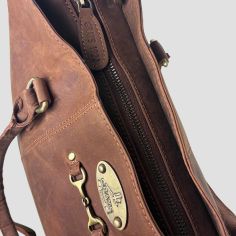 Grays Winnie Handbag in Hunter Leather with Snaffle Bit alternative