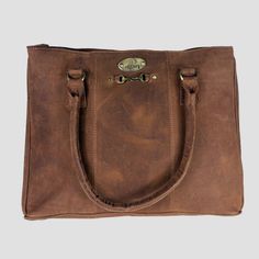 Grays Winnie Handbag in Hunter Leather with Snaffle Bit