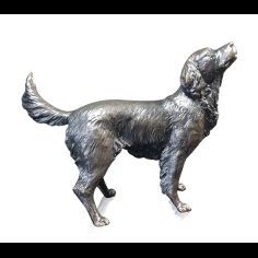 Richard Cooper Medium Springer Spaniel Bronze Sculpture