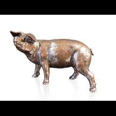 Richard Cooper Gloucester Old Spot Bronze Sculpture