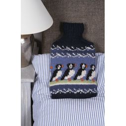 Pachamama Circus of Puffins Hot Water Bottle