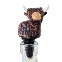 Highland Cow Bottle Stopper/Wine Saver