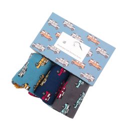 Men's Land Rover 4x4 Socks Box - Set of 3 Pairs