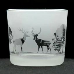 Animo Woodland Stag Votive Tealight Candle Holder